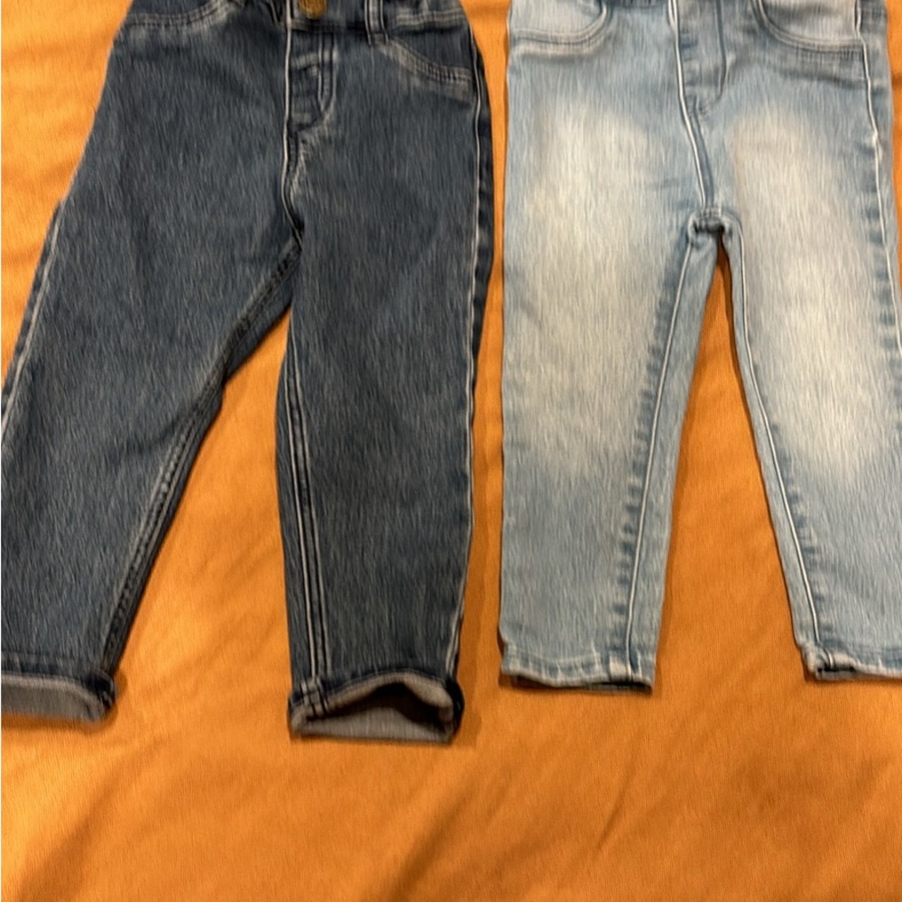 H&M Kids Jeans - Dark Blue and Light Blue
